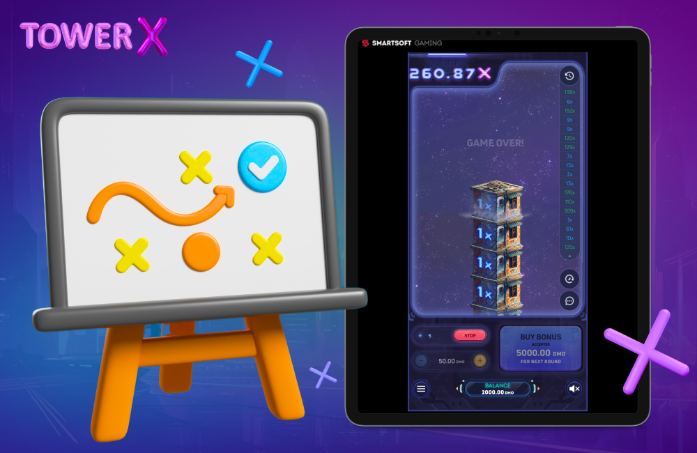 To play the free Tower X game players in India need to follow a few simple steps