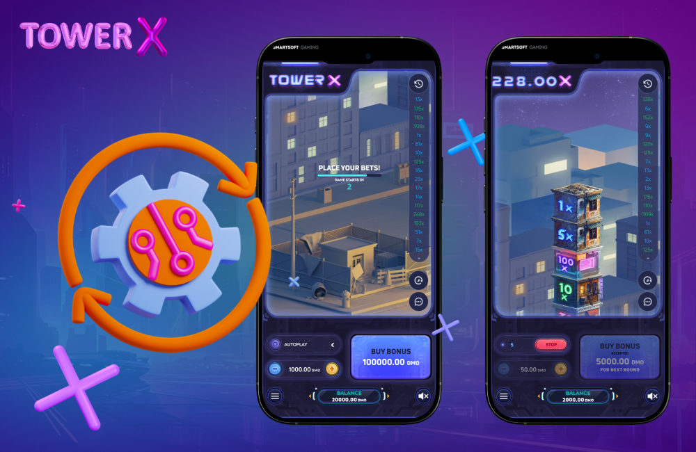 Tower X is available for Android and iOS, offering optimal performance and the same gameplay as on desktop