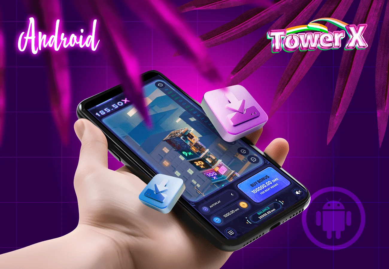 Install the Tower X app on Android